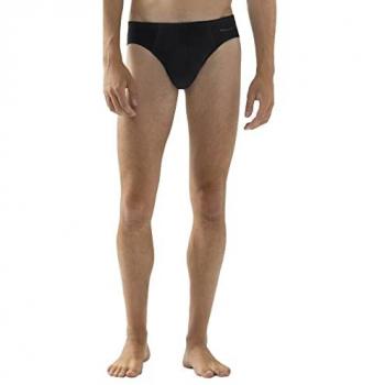 Slip Noir avec Ceinture Tissée Mey XL