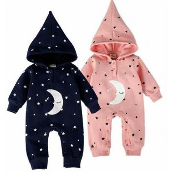Bebé Invierno Luna Mameluco