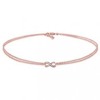 Collana Infinity in Argento per Donna