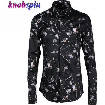 Abeille Printemps – Chemise homme en coton pur