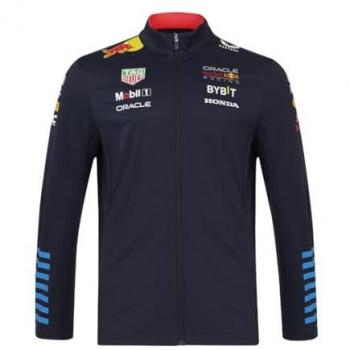 Castore Red Bull Racing F1 Team Softshelljacke 2024 in Marineblau