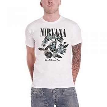 Nirvana Heart Shape Box T-Shirt white