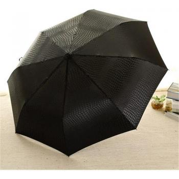 Luxury Imitation Crocodile Umbrella for Men and Women