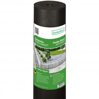 GardenMate Wasserdurchlässiges Gartenvlies – 1 × 50 m Rolle, 105 g/m²