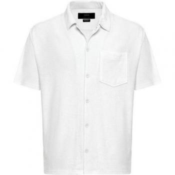 Blusa Antioch in Bianco Puro