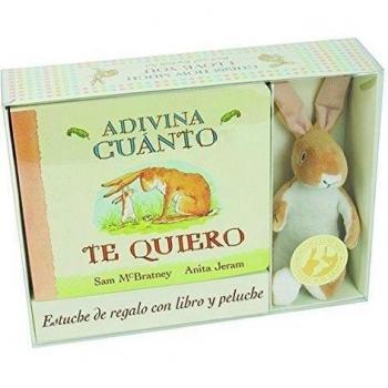 Adivina cuánto te quiero con peluche