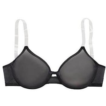 T-Shirt-BH LASCANA Gr. 75, Cup B, schwarz, Damen