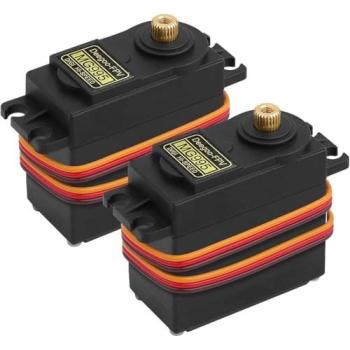 Pack de 2 Servomoteurs Digitaux Imperméables pour Avion et Hélicoptère RC