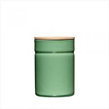 Riess Vaso Verde Ø8cm 525 ml con coperchio