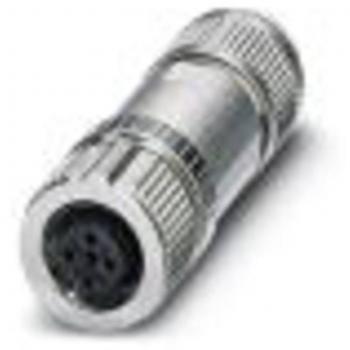 Conector Circular M12 de 2 Vías, Phoenix Contact, Montaje Aéreo, IP65/IP67