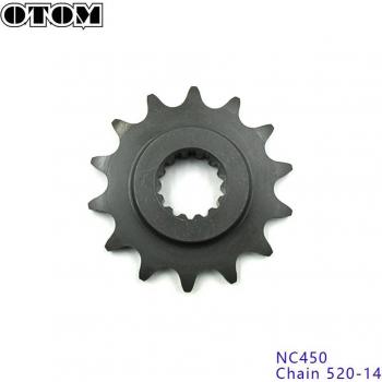 OTOM 14T Front Sprocket for ZONGSHEN NC450 Off-Road Motorcycle