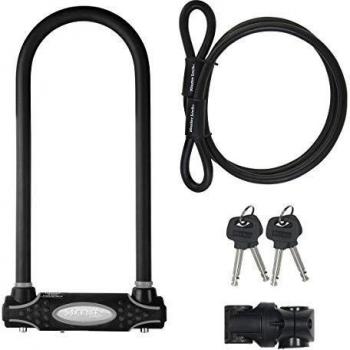 U-lock Master Lock 8285eurdpro avec câble acier antivol