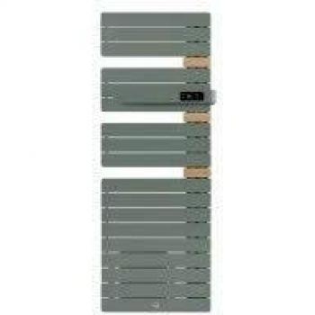 Sèche-serviettes Allure 3 Thermor 1500W mât gauche soufflerie vert eucalyptus 483167