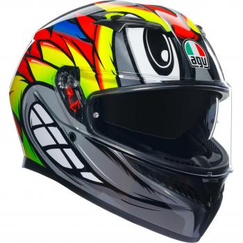 AGV K3 Birdy 2.0 Casco Integrale Multicolore XL