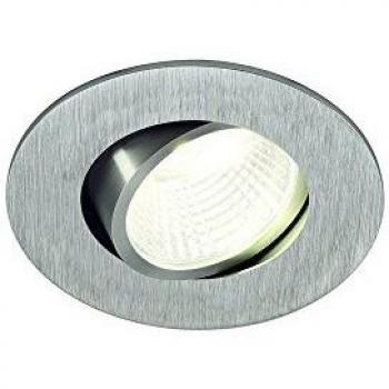 Mini‑Innenlampenmodell SLV New Tria, silberfarbenes Aluminium