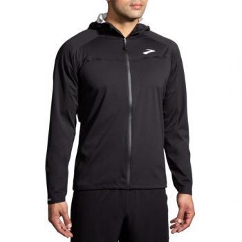 Outfit Sport Brooks High Point Impermeabile Nero