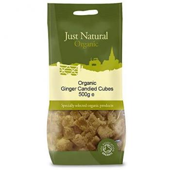 Just Natural Organic Ginger Sugar Cubes 500g