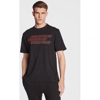 John Richmond Classic Black T-Shirt Regular Fit UMP23018TS