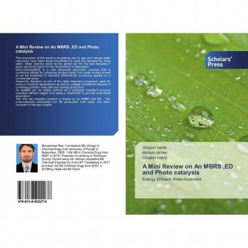 A Mini Review on An MBRS ED and Photo catalysis