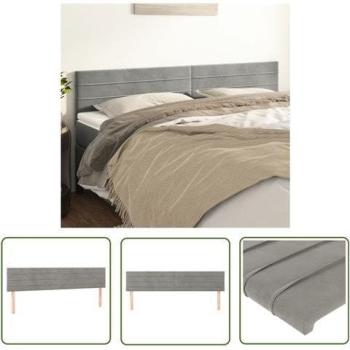 Tête de Lit Douceur Velours 2 Pcs 100x5x78/88 cm