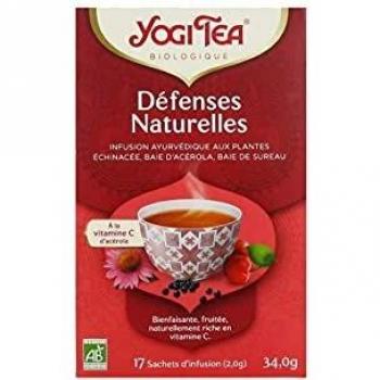 Yogi Tea Infusion DÃ©fenses Naturelles Bio Vegan 17 Sachets