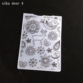 Transparent Card Making Embossing Form 14.5*10.5CM