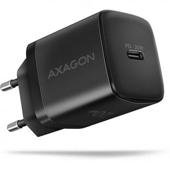Axagon ACU‑PD20 20 W Caricatore USB‑C per smartphone e tablet – Nero