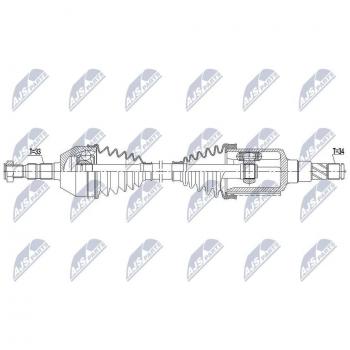 NPW-DW-027 Semiasse NTY