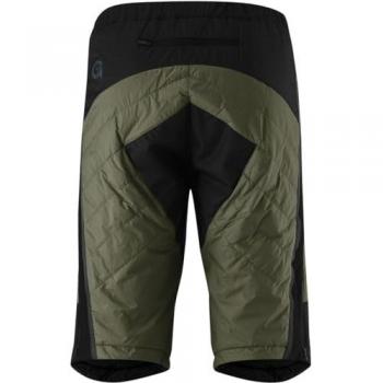 Gonso Thermo-Radhose Alvao M – Größe XL, Herren, hohe Isolierung, wasserresistent, grün