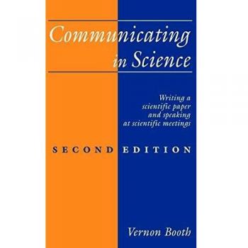 Communicating in science paperback