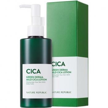 Nature Republic Green Derma Lotion Douce 200 ml – Éclat Naturel