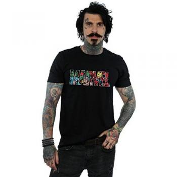 Herren T-Shirt mit Marvel Charakter Infill