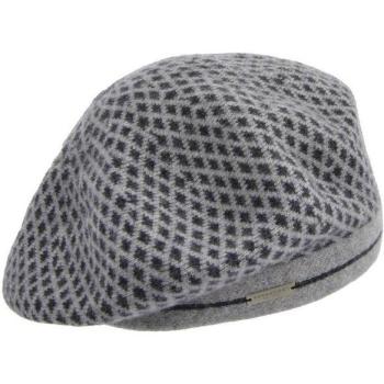 Milled Grey Wool Cap by Seeberger – Women, One Size