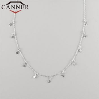 Gargantilla de Plata 925 con Estrella para Mujeres