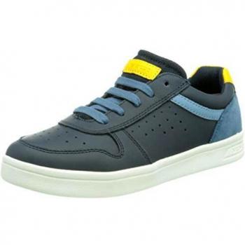 Geox DJROCK Boy A Chaussure d'été Bleu Marine Jaune 31 EU