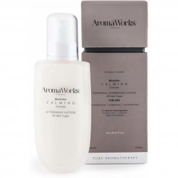 Lotion Apaisante Après-Rasage pour Homme Aromaworks 100ml