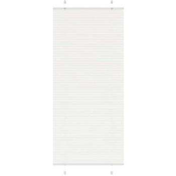 Store plissé 90x200 cm blanc polyester 89,4 cm