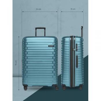 Pactastic Hartschalen-Trolley 75 cm 4 Rollen Polypropylen
