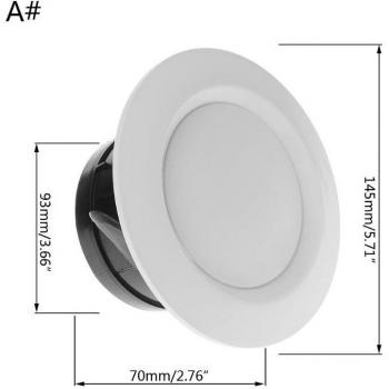 Round Ducting Ventilation Cover 100mm