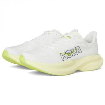 Running Hoka Mach 6 Blanca