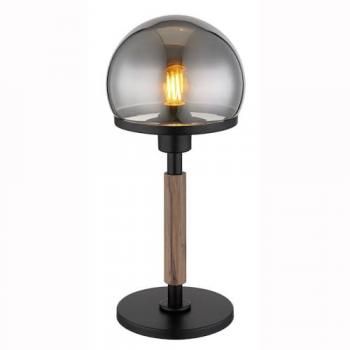 Lampe de table moderne avec abat-jour en verre