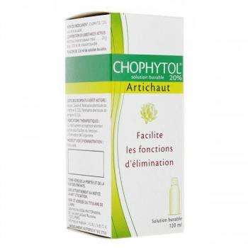 Chophytol 20% Solution Buvable 120 ml en Flacon Verre Brun
