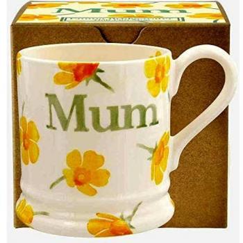 Emma Bridgewater Buttercup Scattered Mum 1/2 Pint Mug (Gift Boxed)