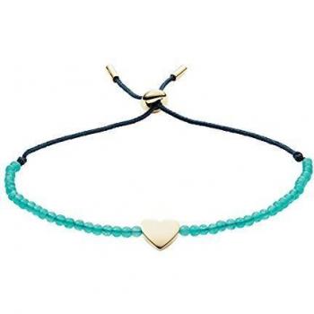 Fossil JF02978710: Damen Stretcharmband in Edelstahl mit Zirkonia‑Glanz