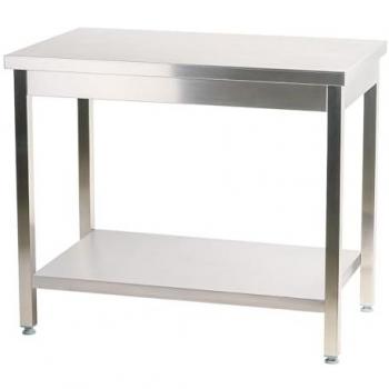 Mesa de Acero Inoxidable Cleiton® 1200x700x850 mm para Uso Profesional