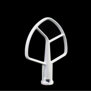 Batidor plano de acero inoxidable para KitchenAid con cabezal de inclinación