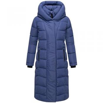 Navahoo Damensteppmantel Blau L – Engelsfeder XIV