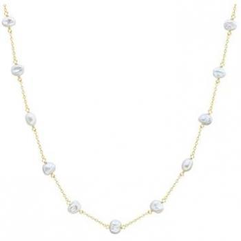 Valero Pearls Collana d'Oro & Bianco