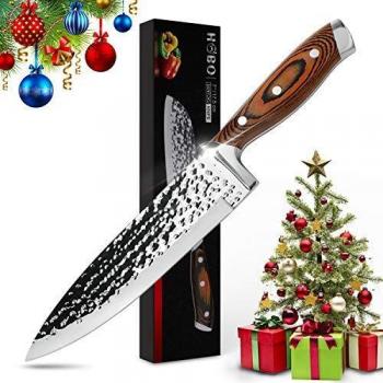 High Carbon Japanese Kitchen Knife – 8” HOBO
