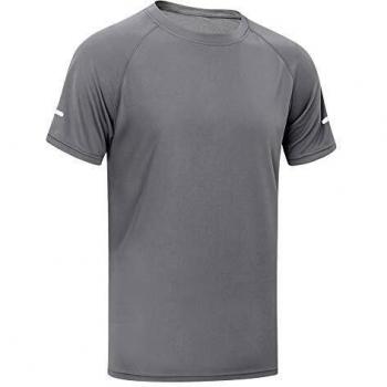 T-Shirt Sport Manches Courtes MEETYOO Hommes Jogging Musculation